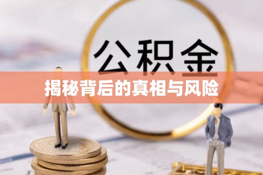 新荣揭秘背后的真相与风险