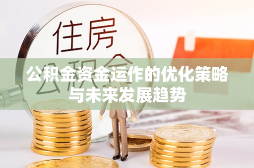 新荣公积金资金运作的优化策略与未来发展趋势