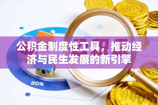 新荣公积金制度性工具，推动经济与民生发展的新引擎