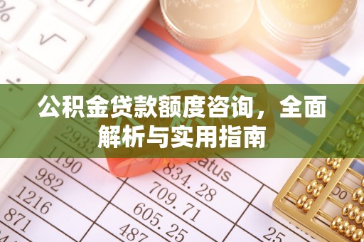 新荣公积金贷款额度咨询，全面解析与实用指南